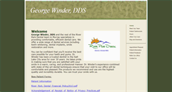 Desktop Screenshot of georgewinderdds.com